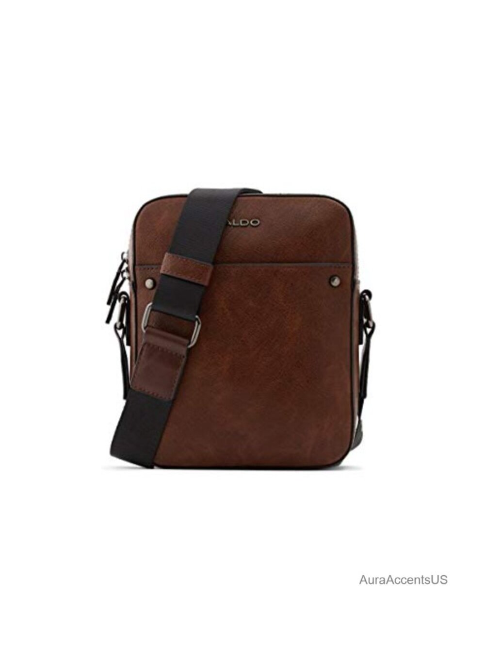 Men's Synthetic Crossbody Messenger Bag Compact 2 Compartment